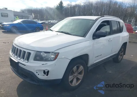 2014 Jeep Compass Sport z USA, uszkodzony, nr VIN 1C4NJDBB3ED842310